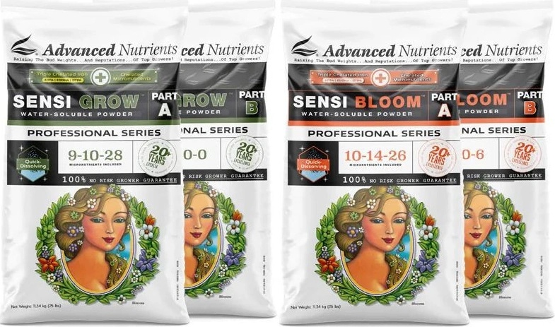 Advanced Nutrients Sensi Grow A+B Pro WSP 500 g - Heureka.cz