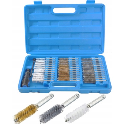 TAGRED TA4125 Sada kartáčů na čištění otvorů pro vstřikovače, zapalovací a žhavicí svíčky, 38ks, F05429, – Zboží Mobilmania