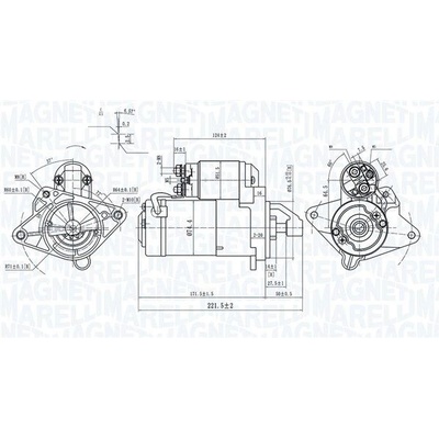 Startér MAGNETI MARELLI 063721415010