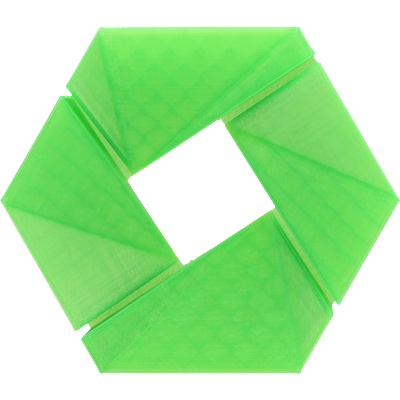 3DJAKE PCTG Transparent Green - 1, 75 mm / 1000 g (PCTG-TRGREEN-1000-175)