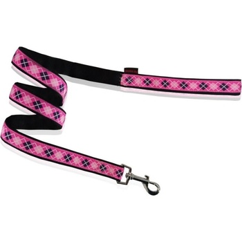 Pet Interest Pet Inerest Romb Line Pink повод за куче