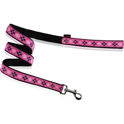 Pet Interest Pet Inerest Romb Line Pink повод за куче