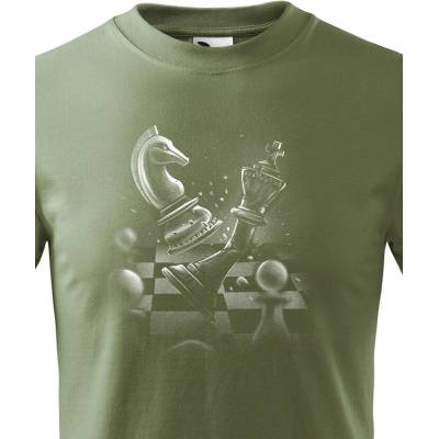 Dětské tričko Šachy MilitaryCanvas Dětské tričko Bezvatriko.cz 2698