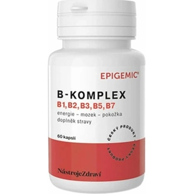 Epigemic B KOMPLEX B1, B2, B3, B5, B7 60 kapslí