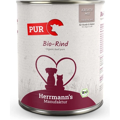 Herrmann's pro psy a kočky Hovězí Bio 800 g