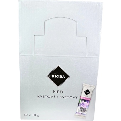 Rioba Med Kvetový 60 x 10 g