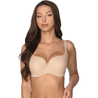 Gaia Сутиен с подплатени чашки в бежов цвят micaela 2 758eh-67935-beŻowy - Бежов, размер 75h
