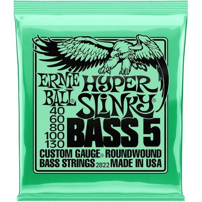 Ernie Ball 2822 Hyper Slinky Nickel Wound 5-String Bass