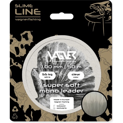 VAGNER Super Soft Mono Leader (50m) Velikost: 1,0 – Zboží Dáma