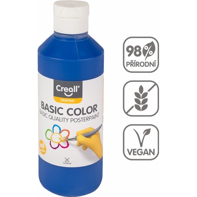 Creall Temperová barva 250 ml tmavě modrá – Zboží Dáma