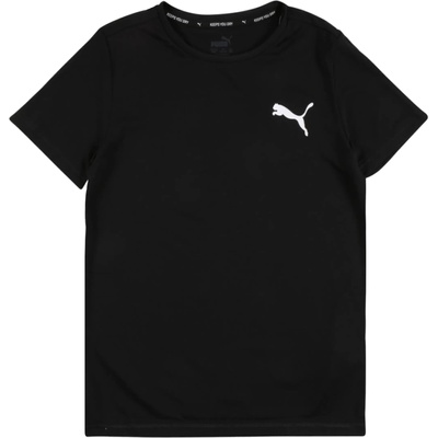 PUMA Тениска 'Active' черно, размер 140