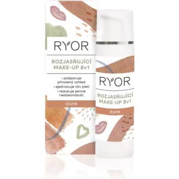 Ryor Decorative Care rozjasňujúcí make-up 8v1 Dark 30 ml