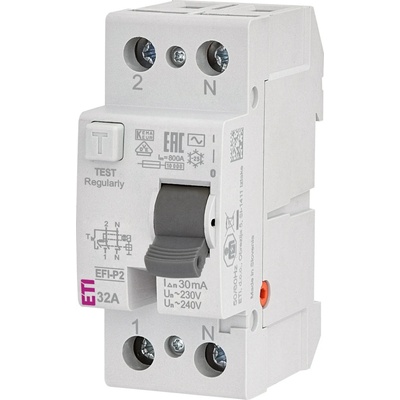 Eti-Polam 2P 32A 0,03A EFI-P2 AC 32/0,03 002061217