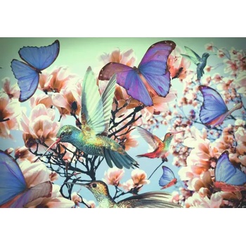 Ravensburger - Puzzle Hummingbirds and butterflies 300 - 300 piese