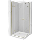 Mexen Roma Duo 90x90 cm + tray square