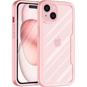 Techsuit Калъф за iPhone 15 Plus + Cover - Techsuit - ColorVerse 360 Series - Розов