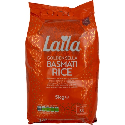 Laila Ryža Basmati Golden Sella 5 kg