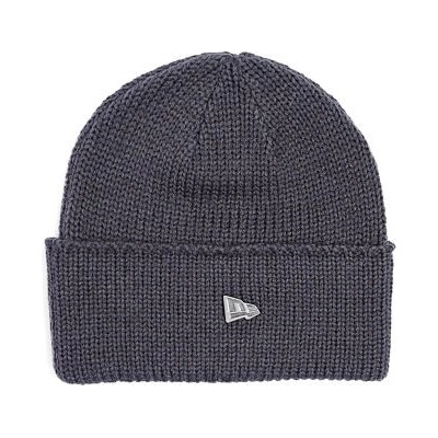 New Era Medium Knit Wide Cuff beanie grey Heather