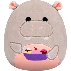 Jazwares Сив хипопотам със сладолед - Харисън (sqcr10046)