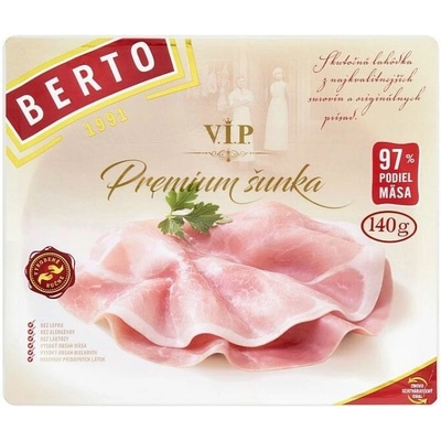 Berto V.I.P. prémium šunka 140 g