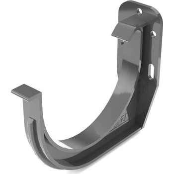Covernit Plastový žľabový čelový hák 125 mm antracit