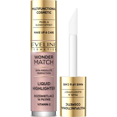 Eveline Cosmetics, Tekutý rozjasňovač na tvár Wonder Match 01 4,5 ml