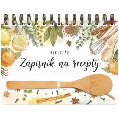 MFP Kniha na recepty receptář A5 s vařečkou