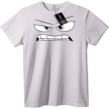 NOONEBRAND Тениска Намръщено Лице - 3XL, Black