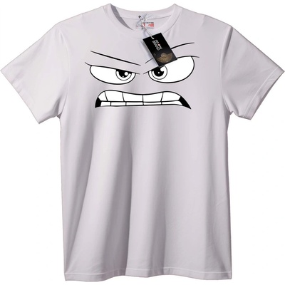 NOONEBRAND Тениска Намръщено Лице - 3XL, Black
