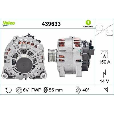 Alternátor VALEO 439633