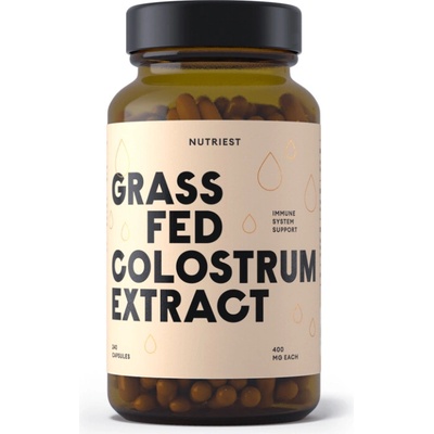 Hovězí kolostrum Nutriest grass fed 180 kapslí