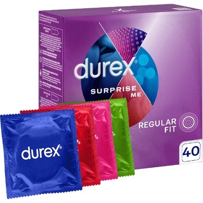 Durex Surprise me Mix 40 ks