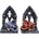 Nemesis Now Комплект статуетки Nemesis Now Fantasy: Dragons - Gate Keepers, 10.2 cm (U7504B26)