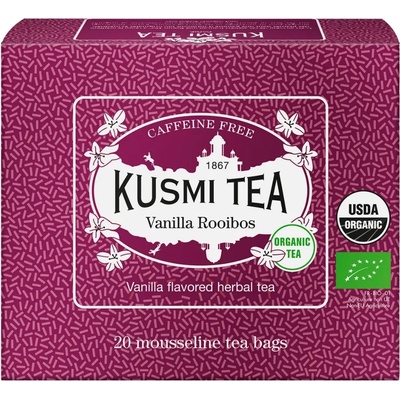 Kusmi Tea Чай Ройбос VANILLA, 20 муселинови пакетчета, Kusmi Tea (KUSMI21666A1120)