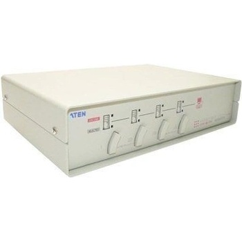 Aten CS-114A DataSwitch elektronický 4:1 (kláv.,VGA,myš) PS/2