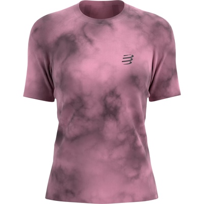 Compressport Дамска тениска Compressport Women's Performance S/S T-Shirt Running shirt - Zephyr Tie Dye - размер L (916-5433-0114)