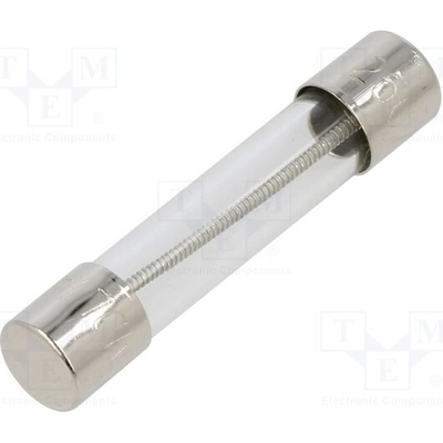 EATON/BUSSMANN BK-MDL-1-R Pojistka: tavná; kulatý,sklěněná; 1A; 250VAC; zpožděná; 6,3x32mm