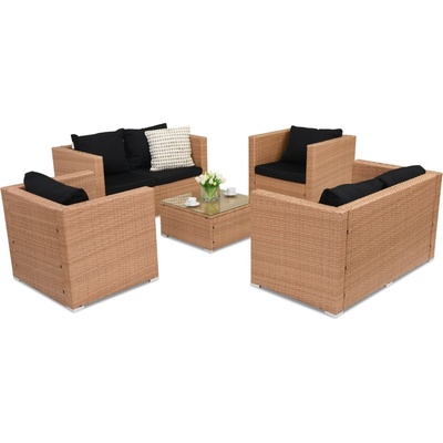 Garden Point Градински мебели от техноратан Roma Coffee 6 Garden Point меден цвят (GAP418-9)
