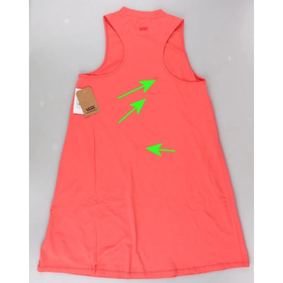 Vans дамски рокли vans - wm КАРМЕЛ - ПОДПРАВЕН КОРАЛ - ПОВРЕДЕН - ma142