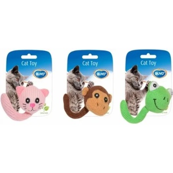 Image 1 of Duvoplus играчка за котки, опашати животни, с котешка трева, 13, 5 х 5, 5 х 4 см, Белгия - 1717029
