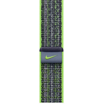 Apple Watch 45mm Bright Green/Blue Nike Sport Loop MTL43ZM/A
