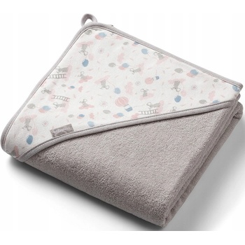 Babyono Kryt s kapucňou 100 x 100 cm sivý