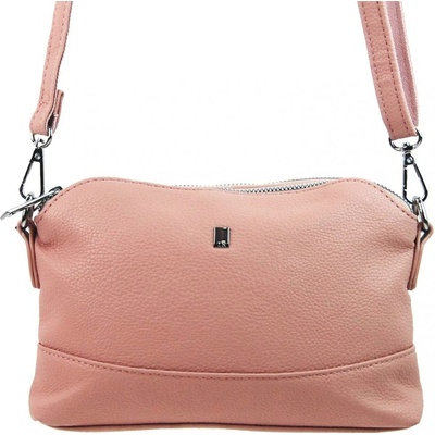 Bella Belly crossbody dámska kabelka s tromi oddielmi 5414-BB Ružová