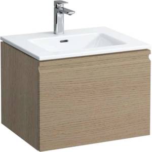 Laufen Pro S - Шкафче с умивалник, 60x50 см, 1 чекмедже, светъл дъб H8609614791041 (H8609614791041)