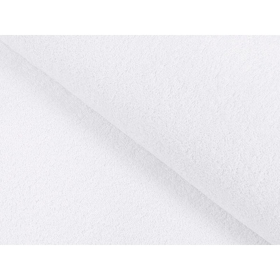 Froté - bílá - metráž šířka 150 cm