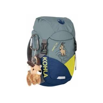 Kohla Kohls mountain backpack Happy 10 l grey (stormy sea/navy peony/sulphur spring)