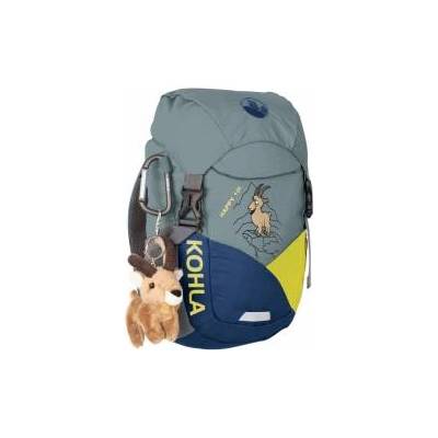Kohla Kohls mountain backpack Happy 10 l grey (stormy sea/navy peony/sulphur spring)