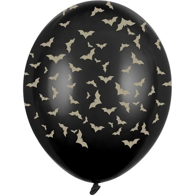 Party Deco Латексови Балони, Черни с Прилепи