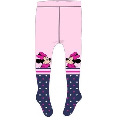 E plus M Dievčenské pančušky MINNIE MOUSE ružová