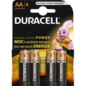 DURACELL Battery duracell c&b aa 4tk